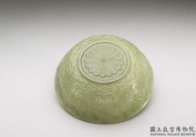 图片[3]-Jade round bowl with carving throughout, Ottoman Empire-China Archive